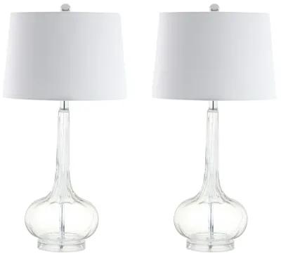 Bette Glass Teardrop LED Table Lamp (Set of 2)