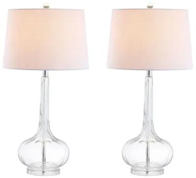 Bette Glass Teardrop LED Table Lamp (Set of 2)