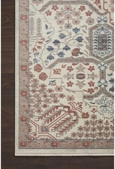 Holland HLD03 Rust 3'7" x 5'1" Rug by Rifle Paper Co.