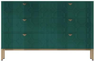 MONDAWE Wooden Storage 6 Drawer Stunning Storage Cabinet Double Dresser for Bedroom