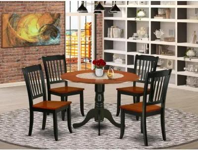 Dining Room Set Black & Cherry