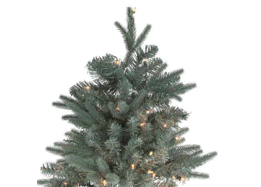 9' Pre-Lit Slim Washington Frasier Fir Artificial Christmas Tree  Clear Lights