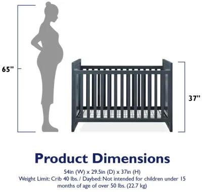 Frances 2-in-1 Convertible Crib