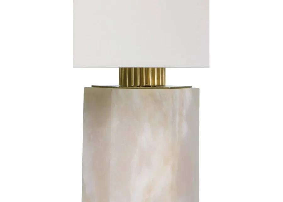 Gear Alabaster Table Lamp