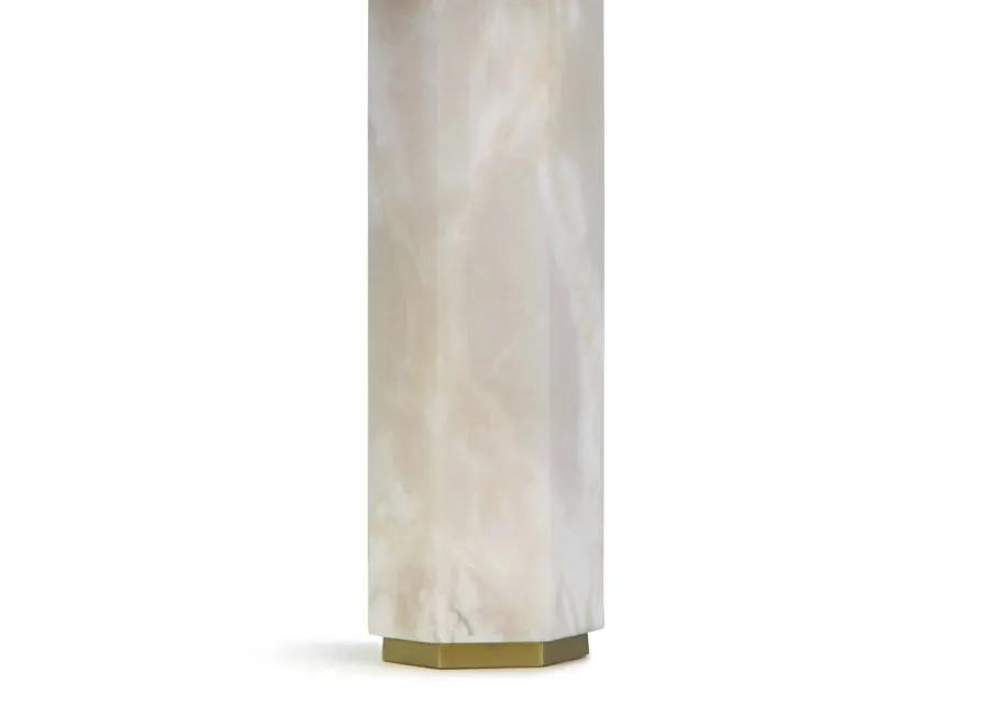 Gear Alabaster Table Lamp