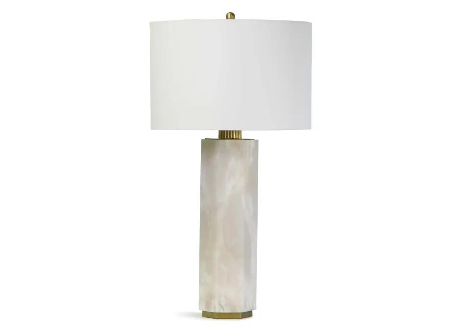 Gear Alabaster Table Lamp