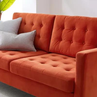 Exalt Tufted Performance Velvet Sofa