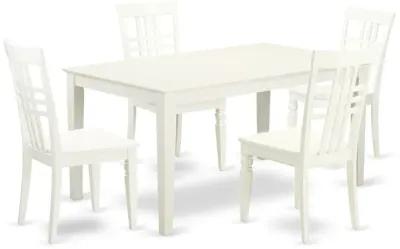 Dining Room Set Linen White