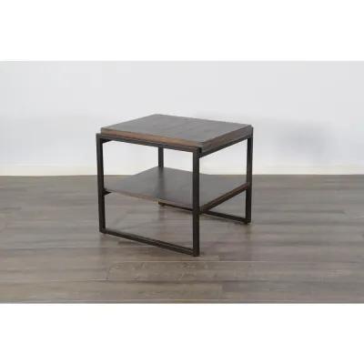 Sunny Designs French Metal Sled Base End Table