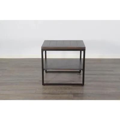 Sunny Designs French Metal Sled Base End Table