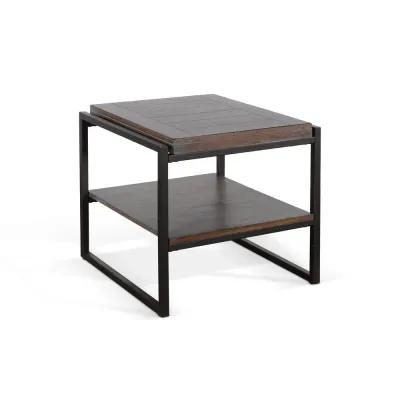 Sunny Designs French Metal Sled Base End Table