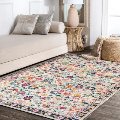 Alfombra Modern Persian Boho Floral Area Rug