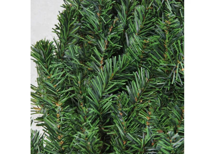 Canadian Pine Artificial Christmas Wreath  60-Inch  Unlit