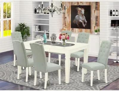 Dining Room Set Linen White