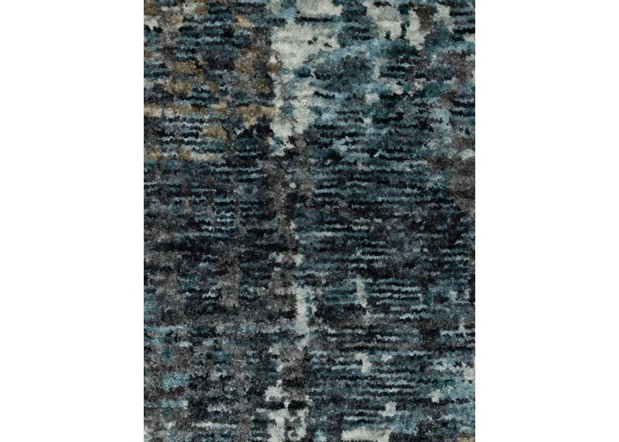 Hayden 6'7" x 9'6" Blue Rug