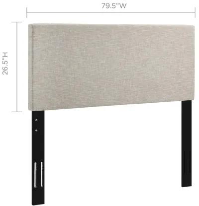 Modway - Taylor King and California King Upholstered Linen Fabric Headboard