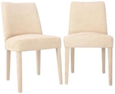 Jofran Mid-Century Modern Contemporary Upholstered Vintage Dining Chair (Set of 2)