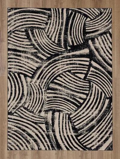 Rendition by Stacy Garcia Home Arcoa Obsidian 5' 3" X 7' 10" Rug