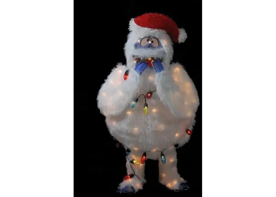 49" Pre-Lit Bumble Christmas Outdoor Decoration - Multi Lights