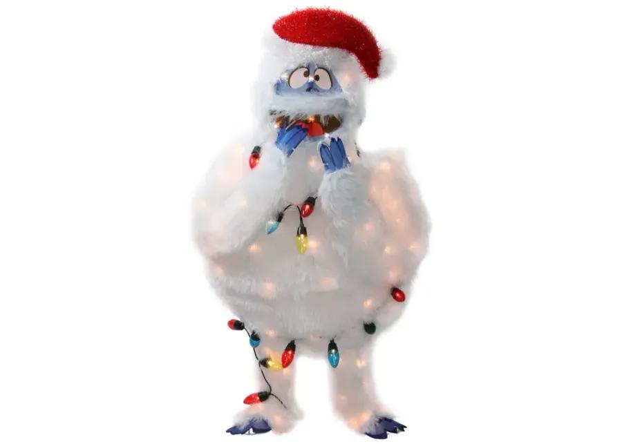 49" Pre-Lit Bumble Christmas Outdoor Decoration - Multi Lights