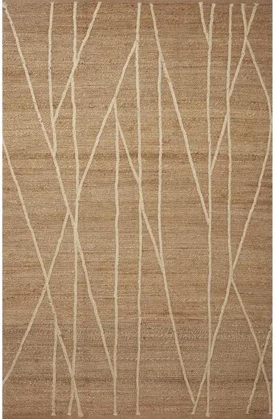 Bodhi BOD03 Natural/Ivory 3'6" x 5'6" Rug