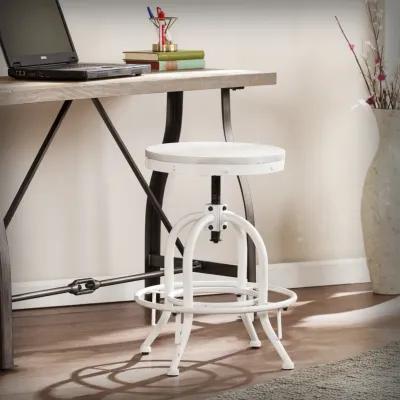 Industrial Adjustable Height Swiveling Stool