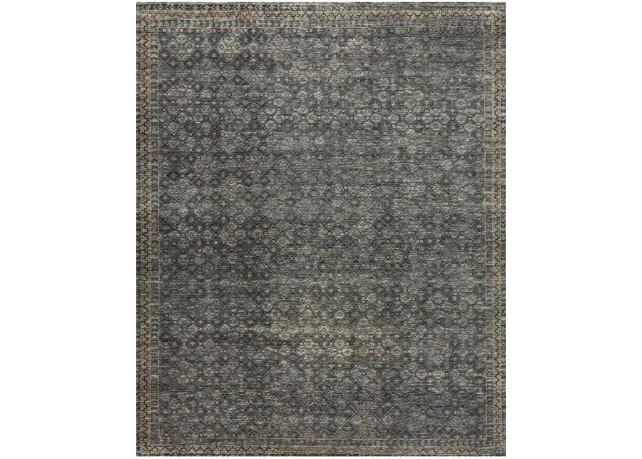 Amara AMM01 Ink/Turquoise 2' x 3' Rug