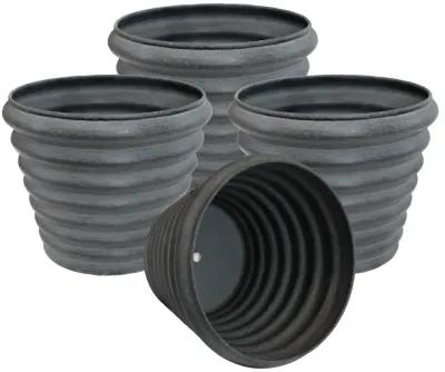 Molly Metal Outdoor Planter Set of 4