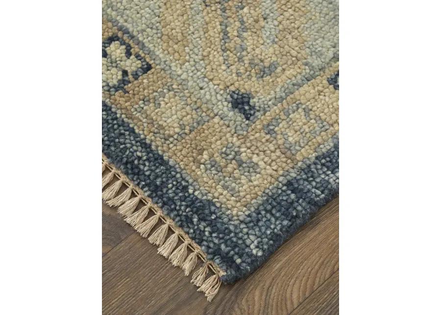 Fillmore 6943F 10' x 14' Blue/Ivory Rug