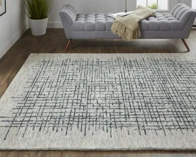 Maddox 8630F Gray/Black/Tan 8' x 10' Rug