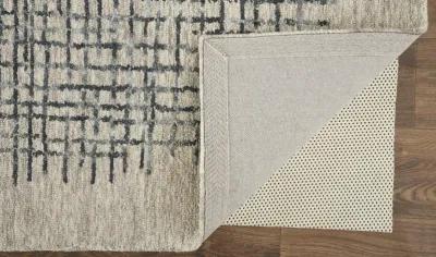 Maddox 8630F Gray/Black/Tan 8' x 10' Rug