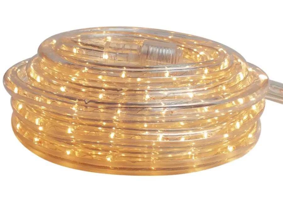 100ft Clear Incandescent Outdoor Christmas Rope Lights