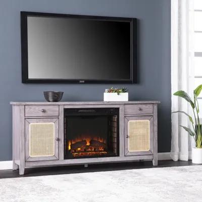 Raegan  Fireplace  Console