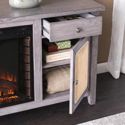 Raegan  Fireplace  Console