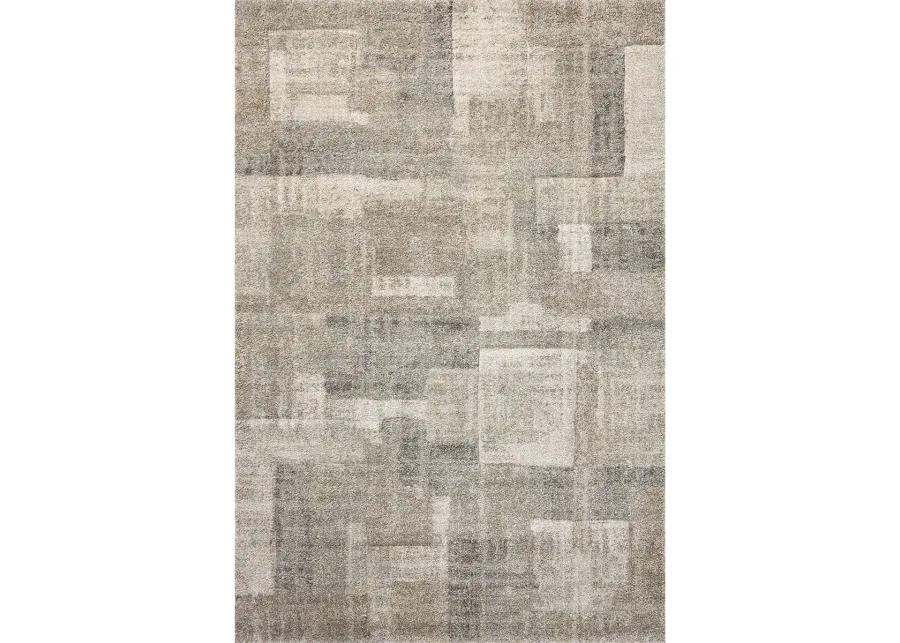 Silas SLA-06 Natural / Pebble 9''3" x 13' Rug by