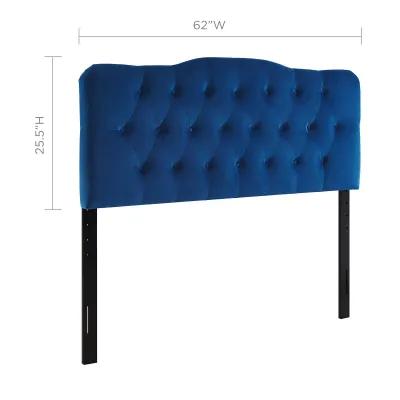 Modway - Annabel Queen Diamond Tufted Performance Velvet Headboard