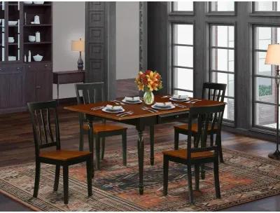 Dining Room Set Black & Cherry