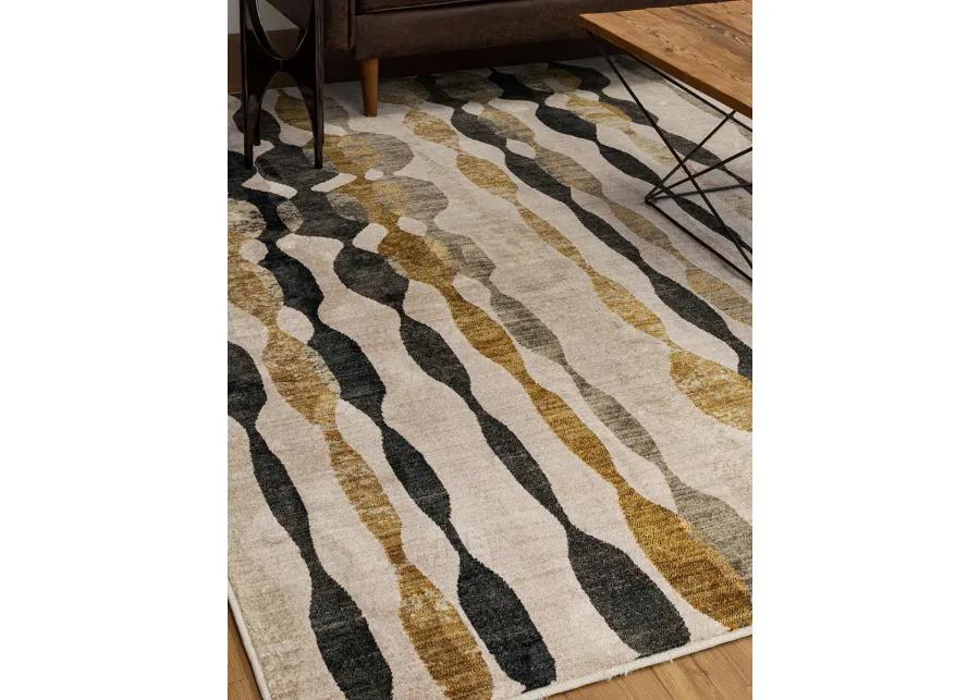 Expressions by Scott Living Acoustic Onyx 2' 4" X 7' 10" Rug