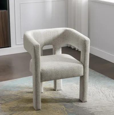 Merax Contemporary Linen Upholstered Accent Chair