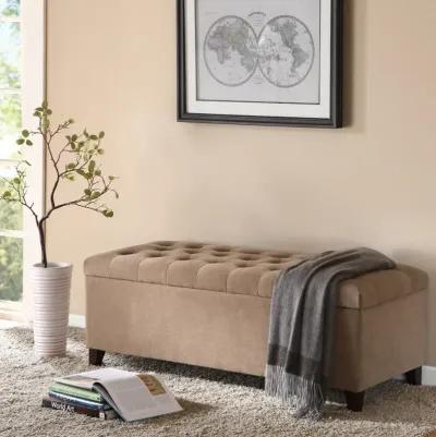 Shandra Tufted Top Storage Bench