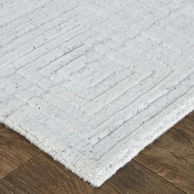 Redford 8670F White/Silver 2' x 3' Rug