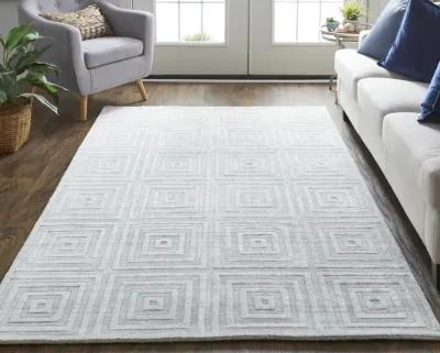 Redford 8670F White/Silver 2' x 3' Rug