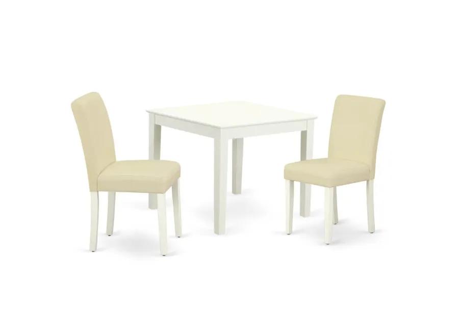 Dining Room Set Linen White