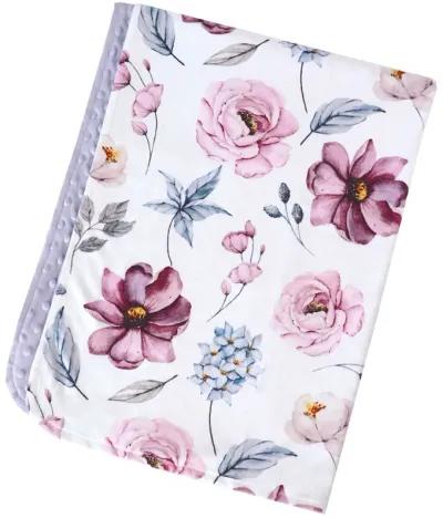 Honey Lemonade - Premium Baby & Toddler Minky Blanket (Vintage Floral)