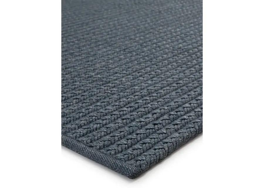 Nirvana Premium Iver Blue 3' x 12' Runner Rug