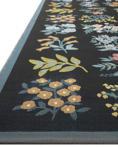 Perennial PRN-03 Black 7''10" x 11''2" Rug by Rifle Paper Co.