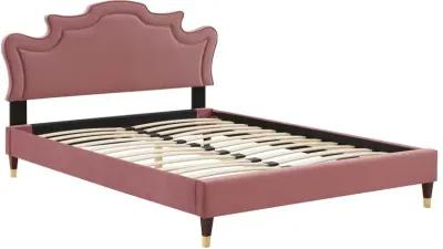 Modway - Neena Performance Velvet Twin Bed