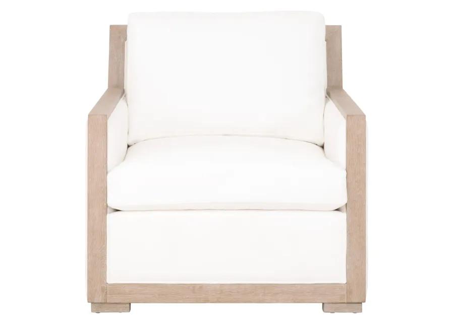 Manhattan Wood Trim Sofa Chair