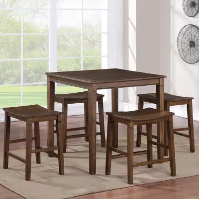 Westlake Brown 5pc Counter Set