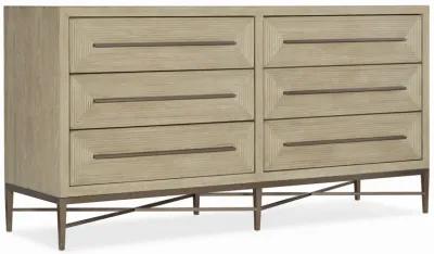 Cascade Six-Drawer Dresser